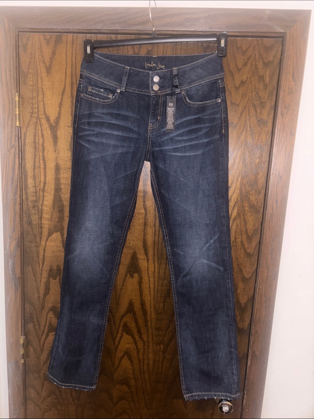 London Jean Indigo Straight Leg Women’sJeans Size 6 NWT